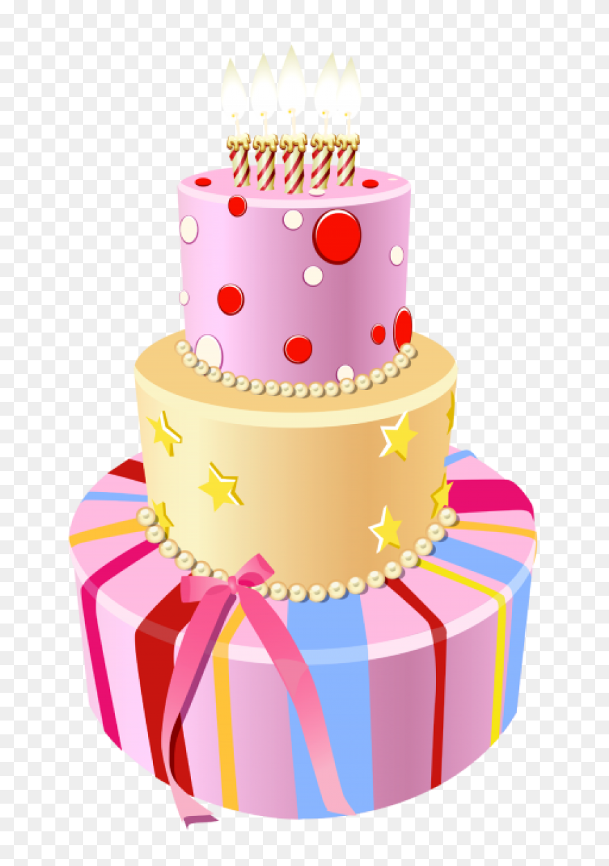 Download Hd Birthday Cake Clipart E