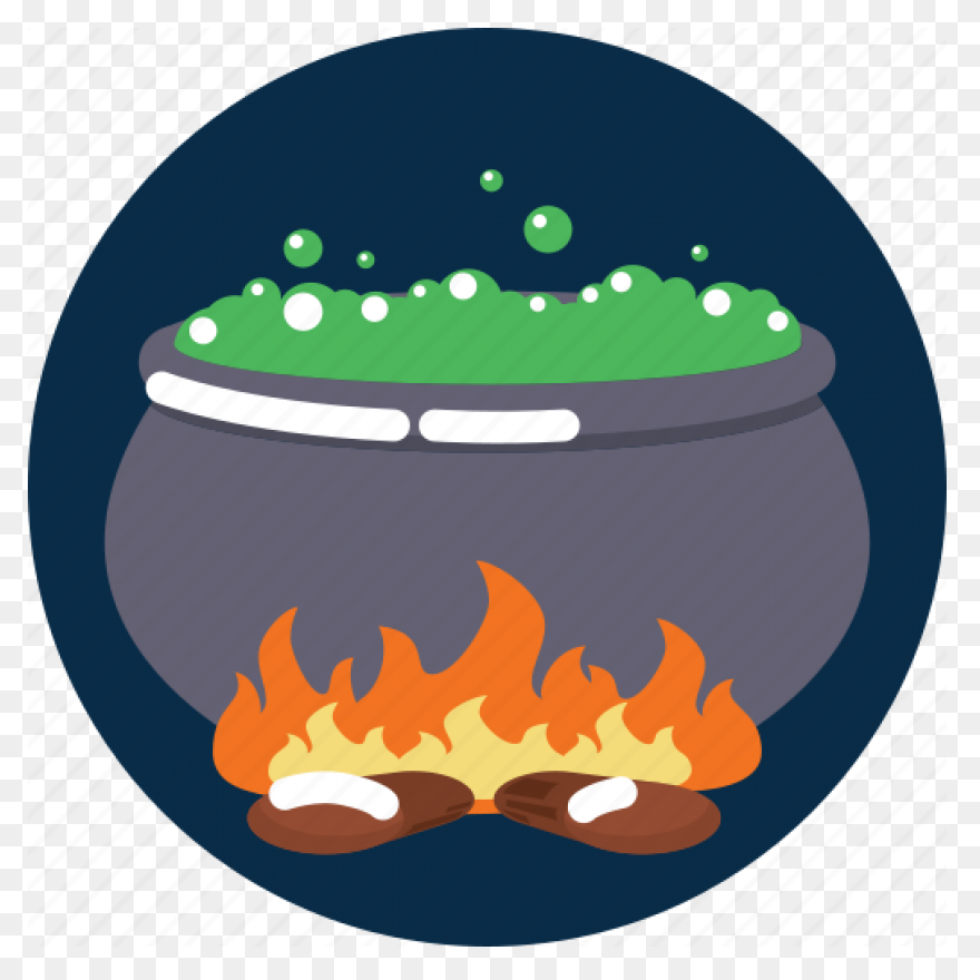 Halloween Witches Cauldron | Clipar