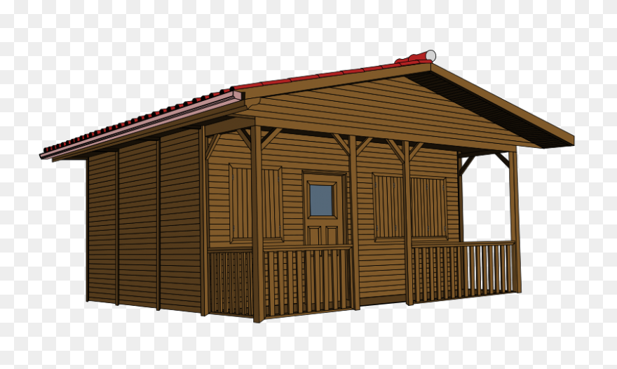 Free Cabin Clipart Image Log Textur