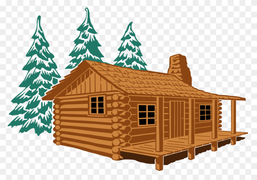 Free Cabin Clipart Image Log Textur