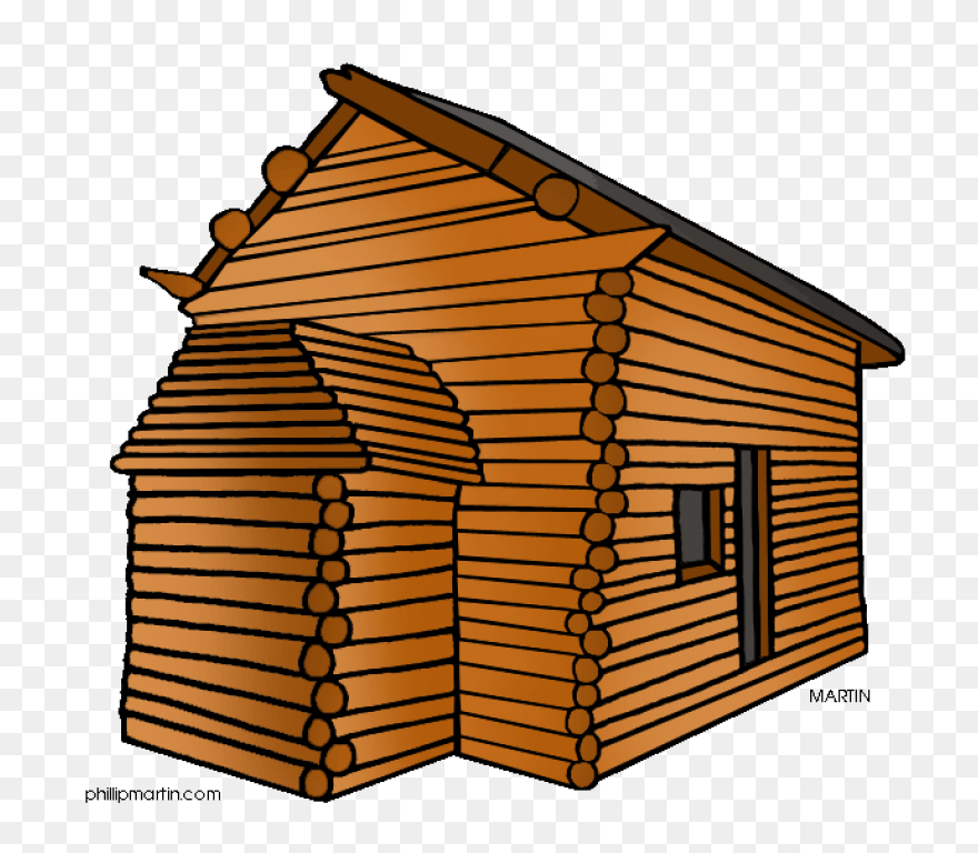 Free Cabin Clipart Image Log Textur