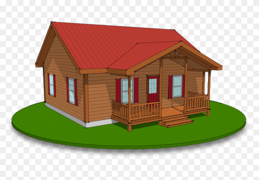 Free Cabin Clipart Image Log Textur