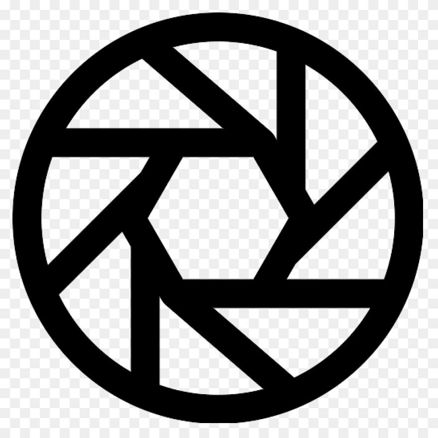 Camera Lens Logo Clipart - Camera, 