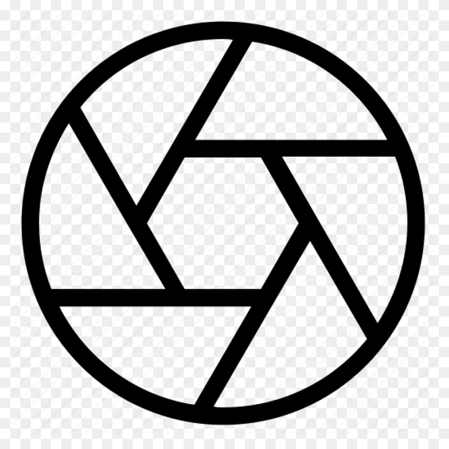 Camera Lens Logo Clipart - Camera, 