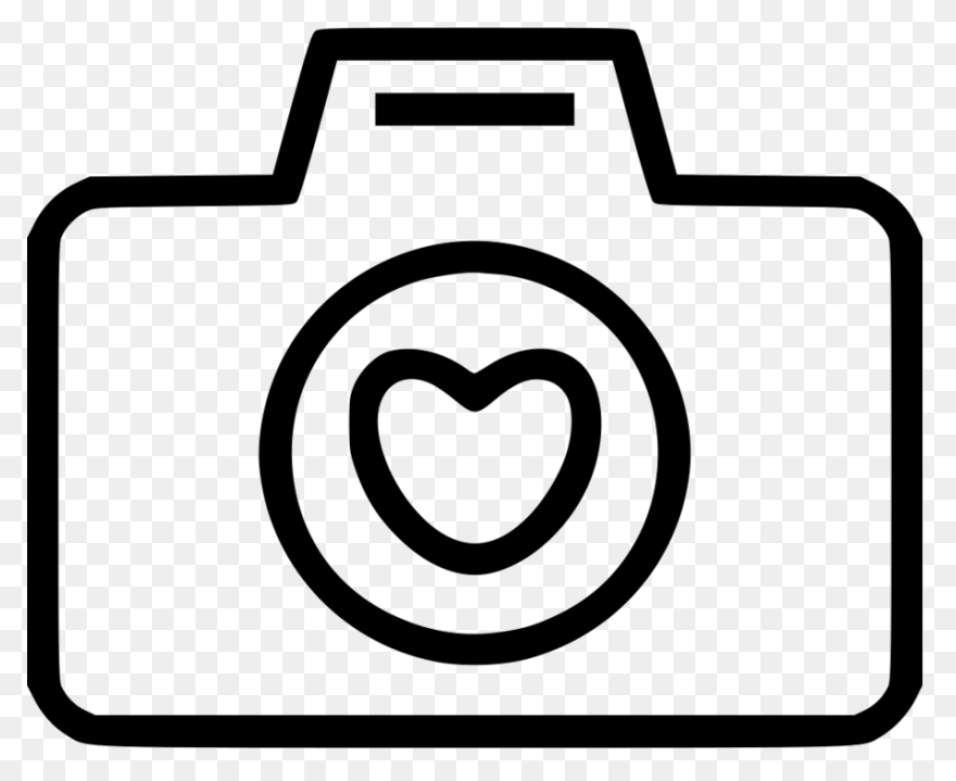 Camera Icon Clipart Camera Heart - Camera Icon