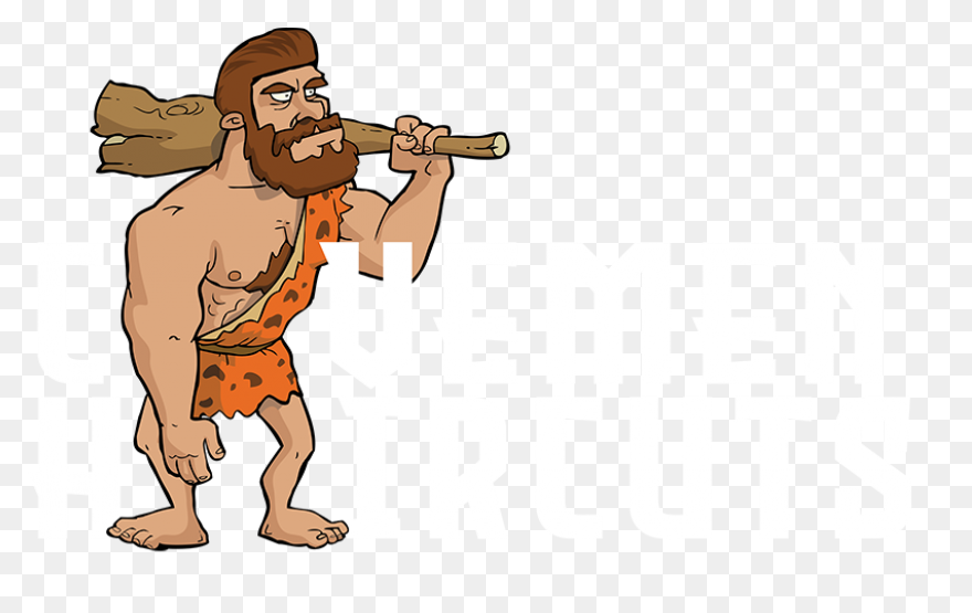 Caveman Planning Royalty Free Vecto