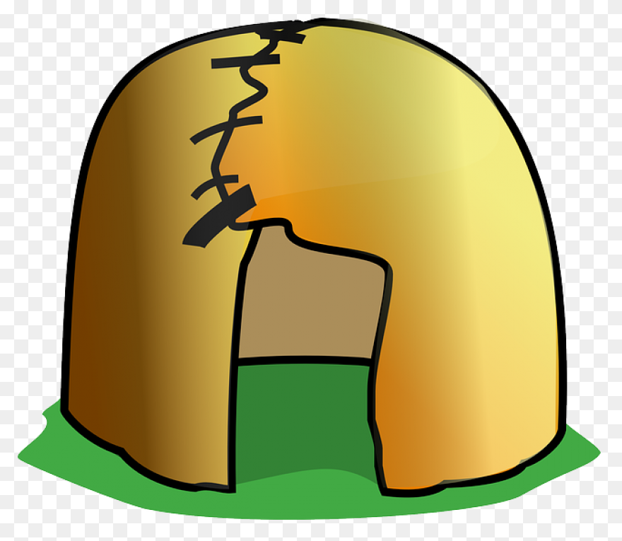 Prehistoric Tent Home House Cave - Cave
