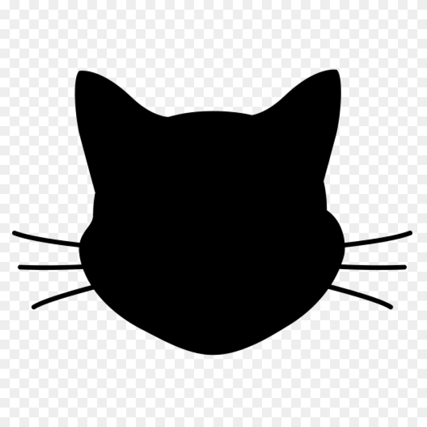 Witch Cat Head Transparent Png &amp