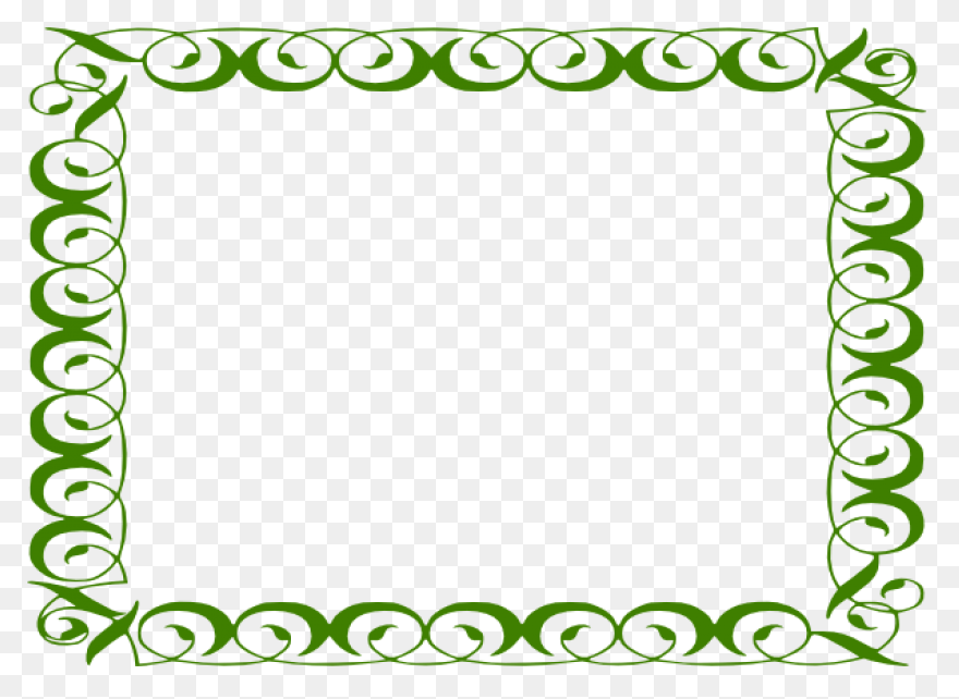Blue Certificate Border Clipart - B