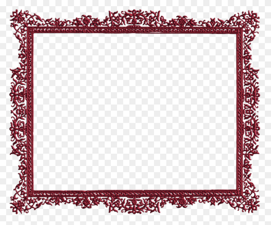 Blue Certificate Border Clipart - B