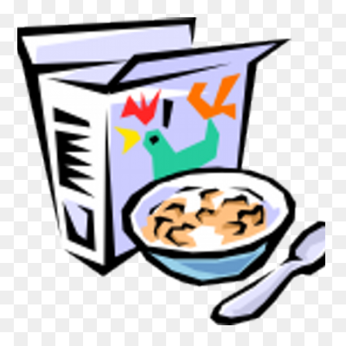 Cereal Box Clipart - Open Cereal Bo