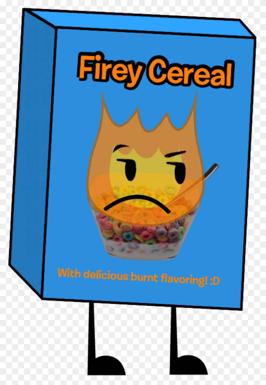 Cereal Box Clipart - Open Cereal Bo