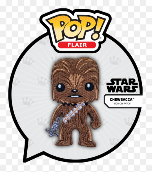 Chewbacca Iron On Patches Clipart - Chewbacca