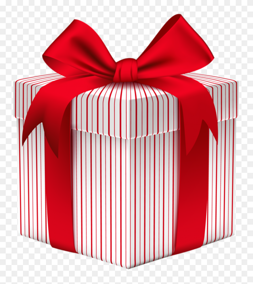Yellow Christmas Gift Clip Art - Ye