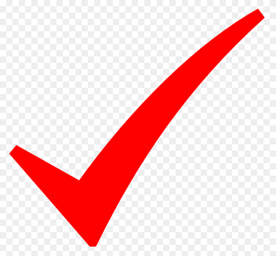 Tick Mark Symbol Icon - Transparent