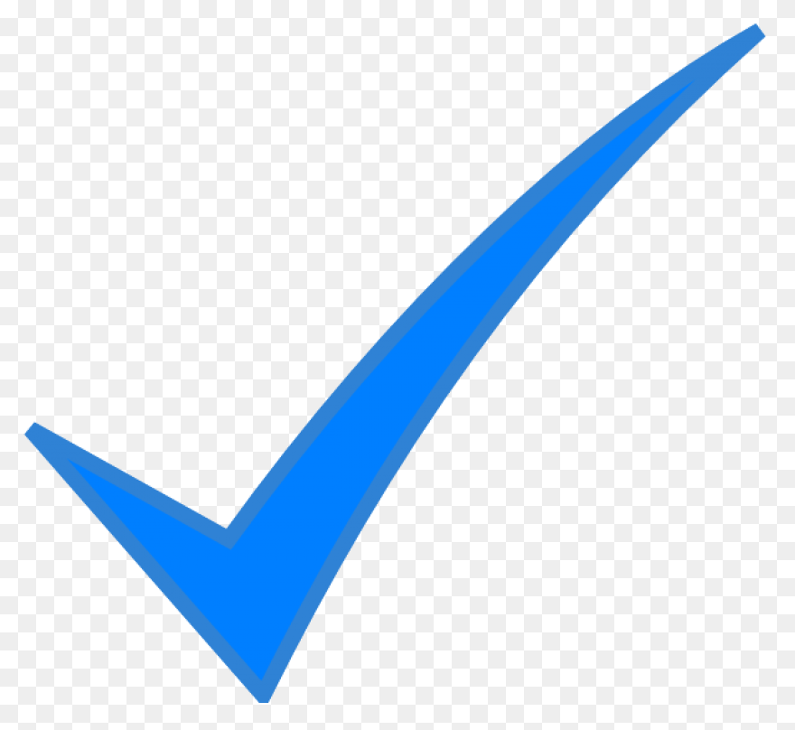 Tick Mark Symbol Icon - Transparent