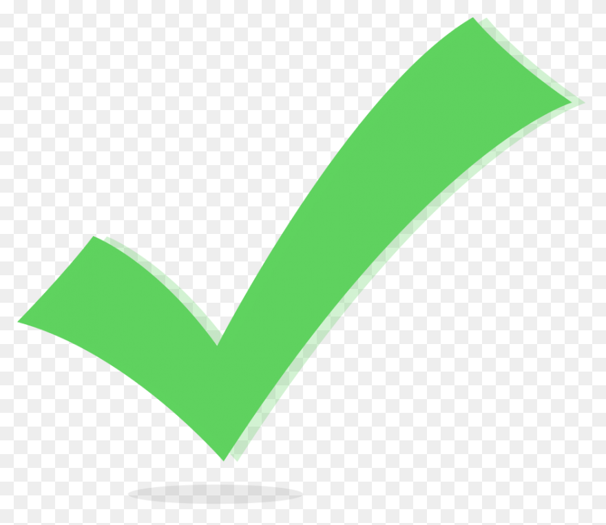 Tick Mark Symbol Icon - Transparent