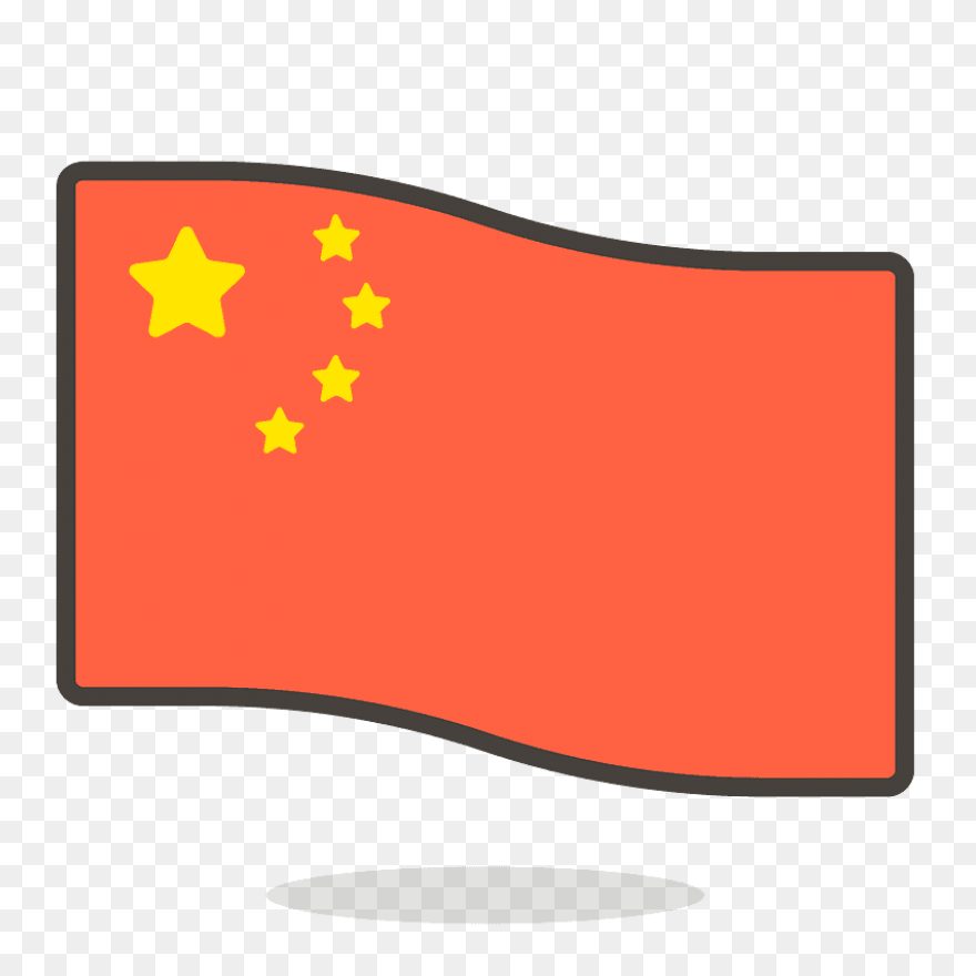 China Flag Emoji Clipart. Free - China Flag