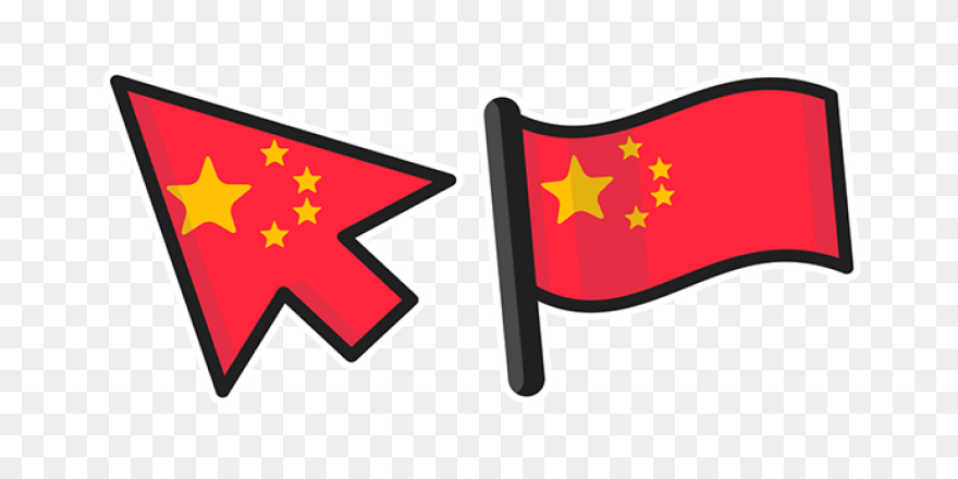 China Flag Royalty Free Vector Clip