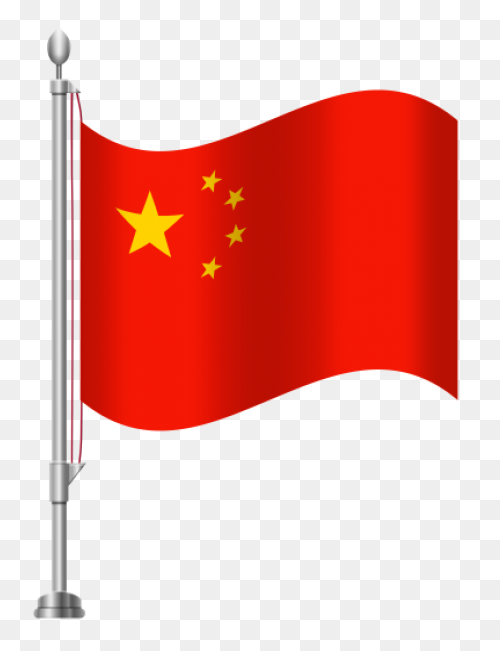 China Flag Royalty Free Vector Clip