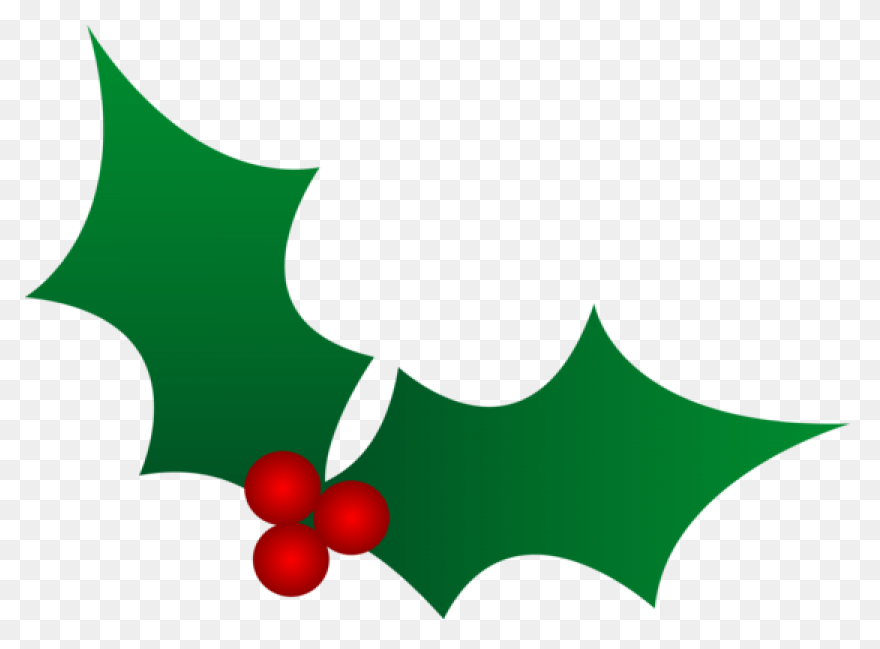 Christmas Holly Design Free Clipart - Christmas Holly