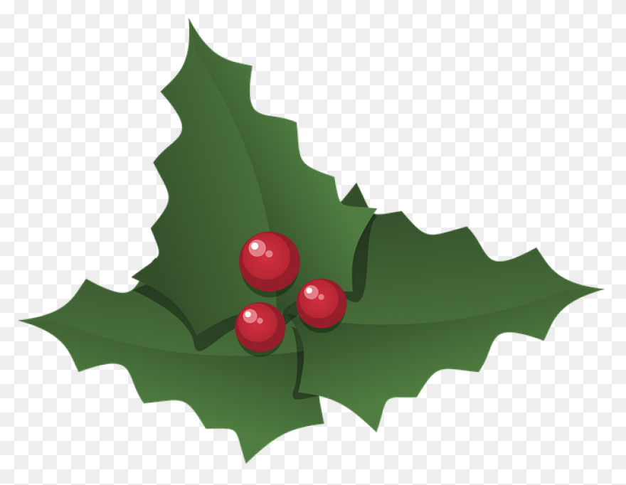 Christmas Holly Design - Free Clip 