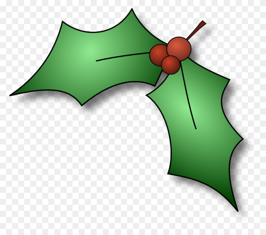 Christmas Holly Design - Free Clip 