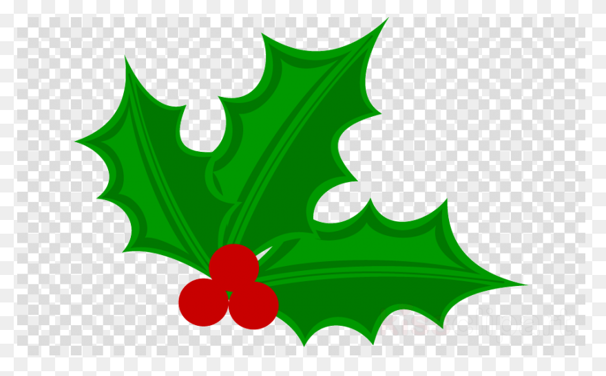 Christmas Holly Design - Free Clip 