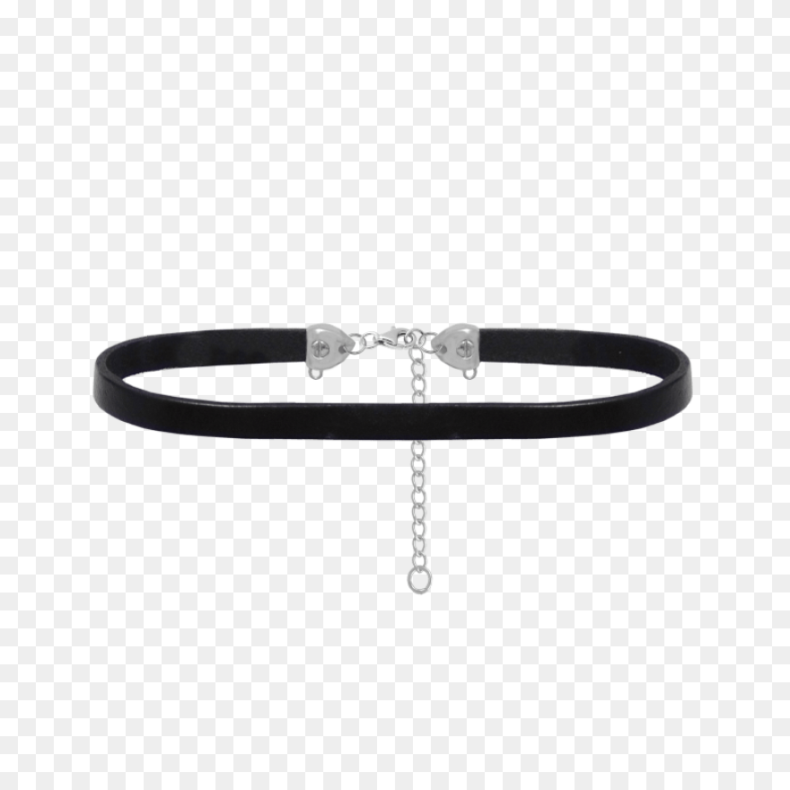 Savvy Cie Leather Accent Choker - Choker
