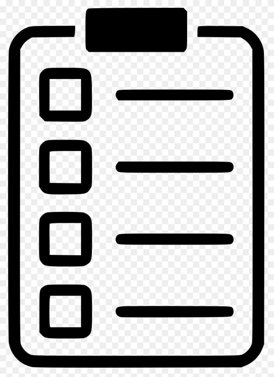 Election Checklist Symbol Icons - P