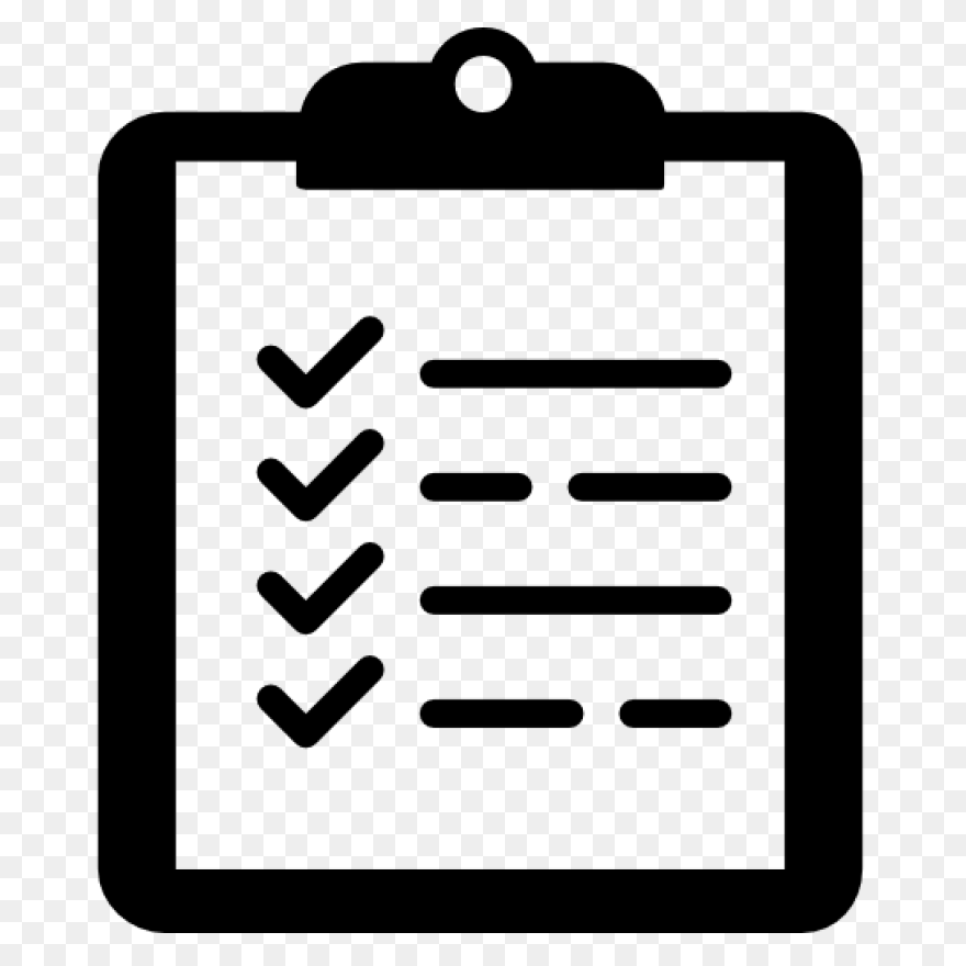Election Checklist Symbol Icons - P