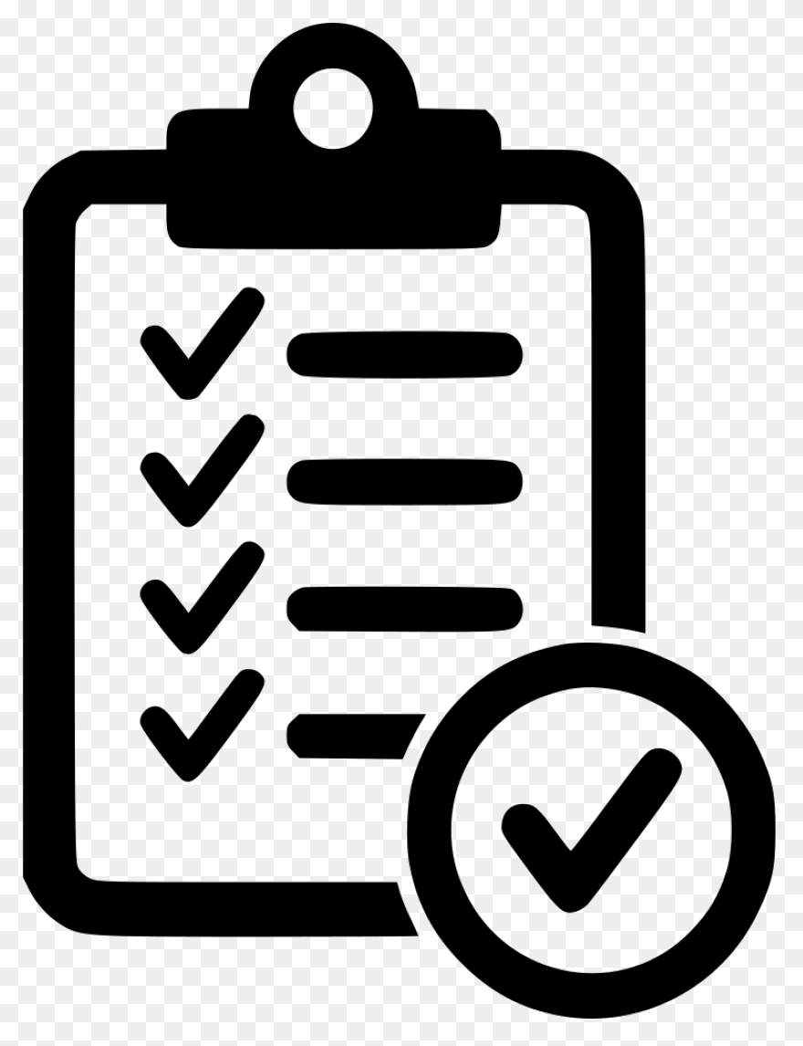 Election Checklist Symbol Icons - P