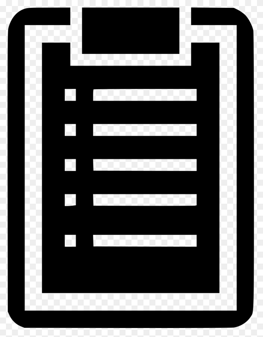 Checklist Clipart Clipart Checklist Text - Checklist