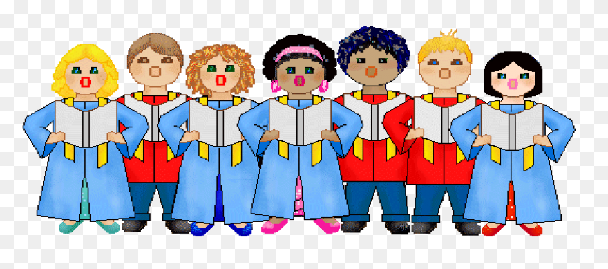 Best Children Singing Clipart #19614 - Choir