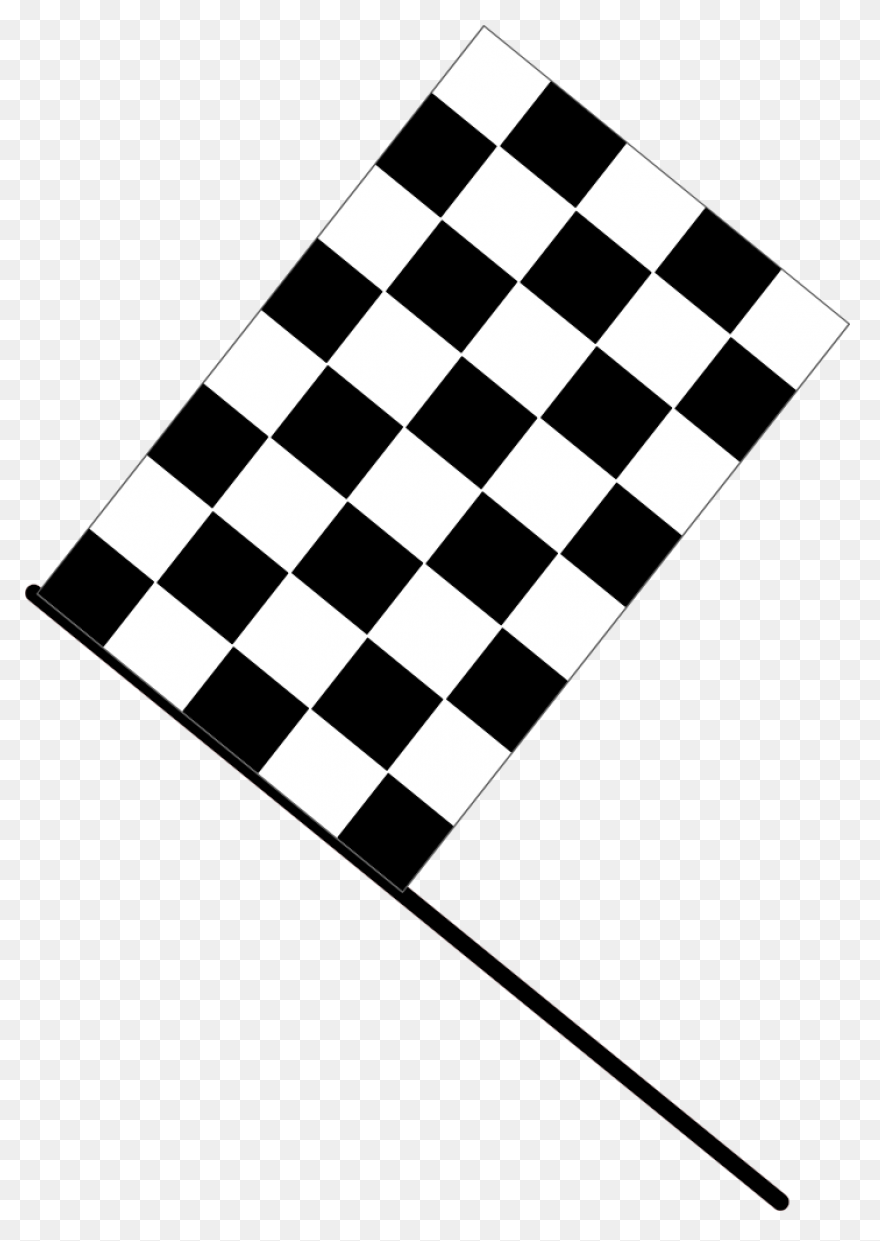 Racing Flag, Icon. Race, Checker, C