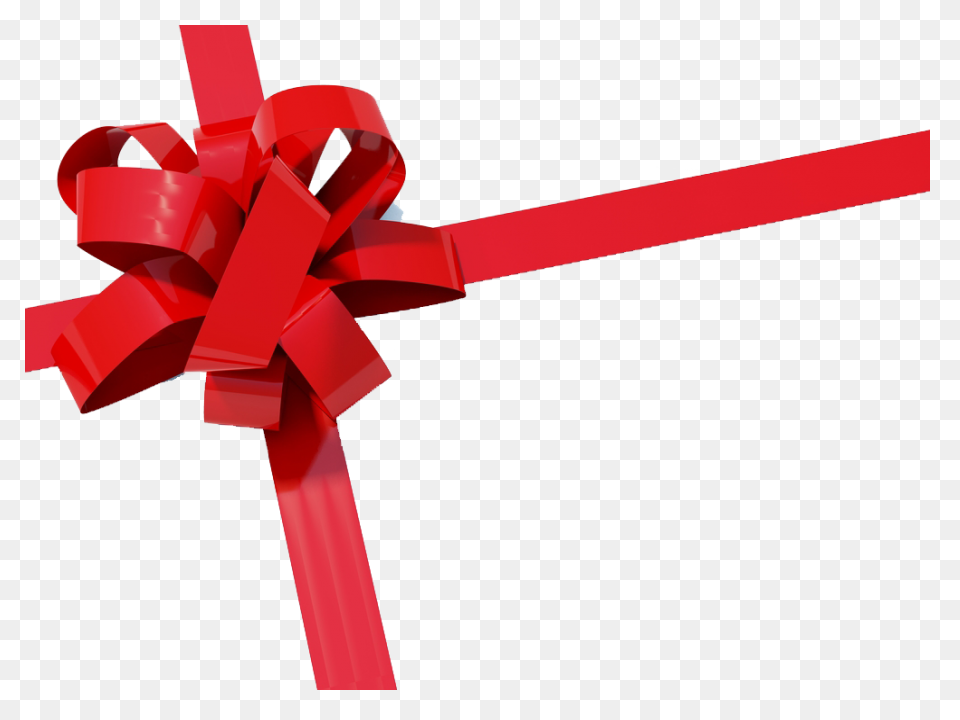 Red Christmas Bow Clip Art - Red Ch