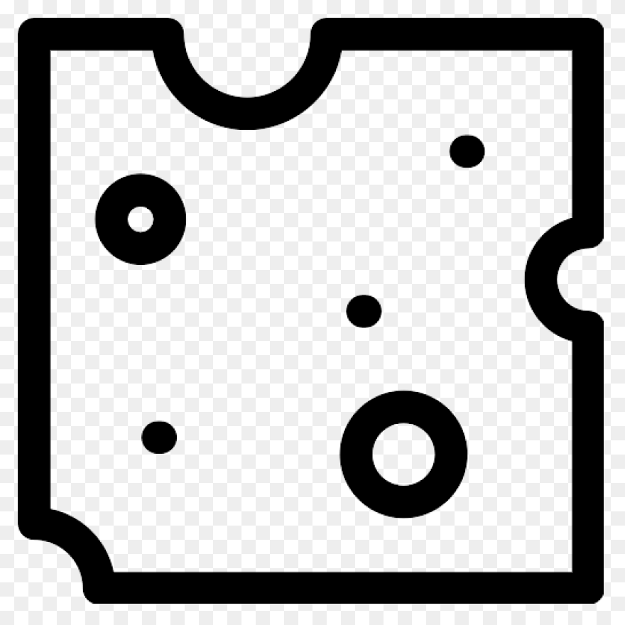 Transparent Slice Of Cheese Clipart