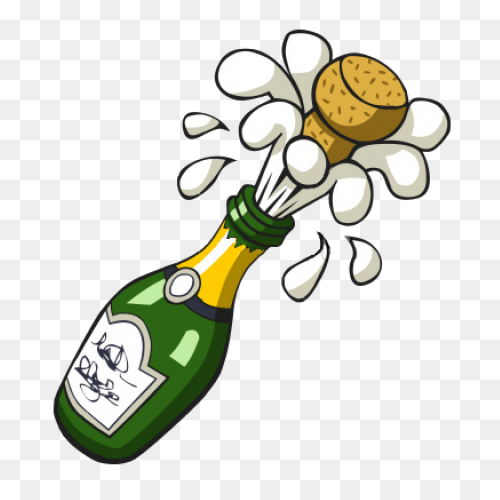Champagne Explosion Transparent Png