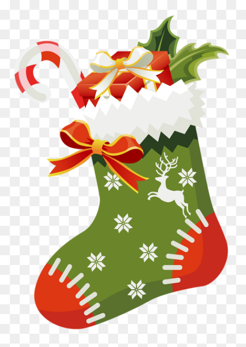 Free Christmas Stockings Clipart, D
