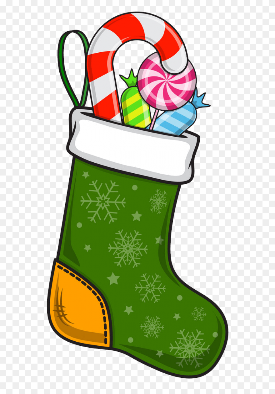 Free Christmas Stockings Clipart, D