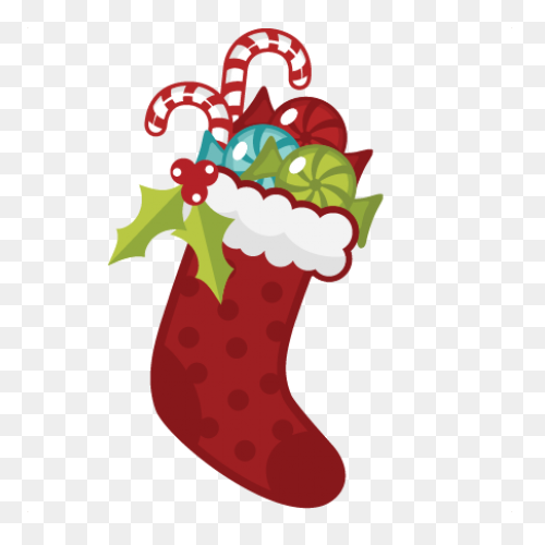 Free Christmas Stockings Clipart, D