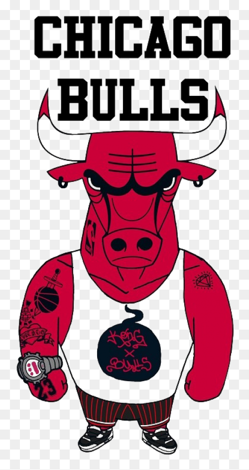 Combination Of Bulls, Blackhawks, S