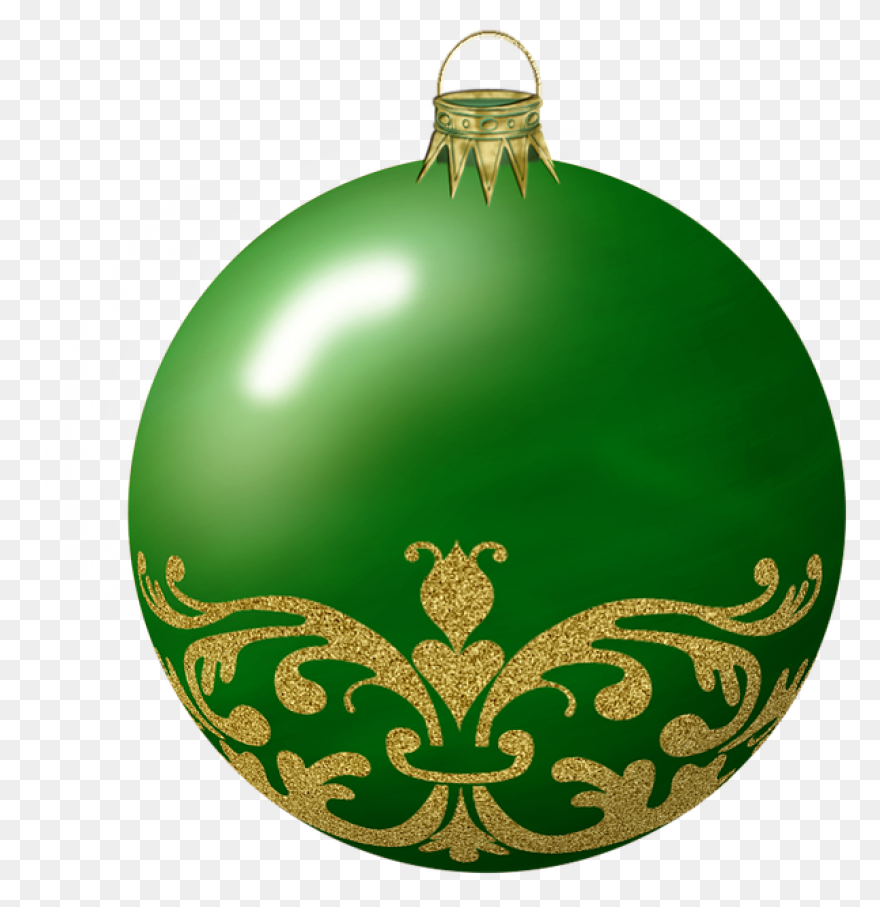 Transparent Christmas Blue Ornament