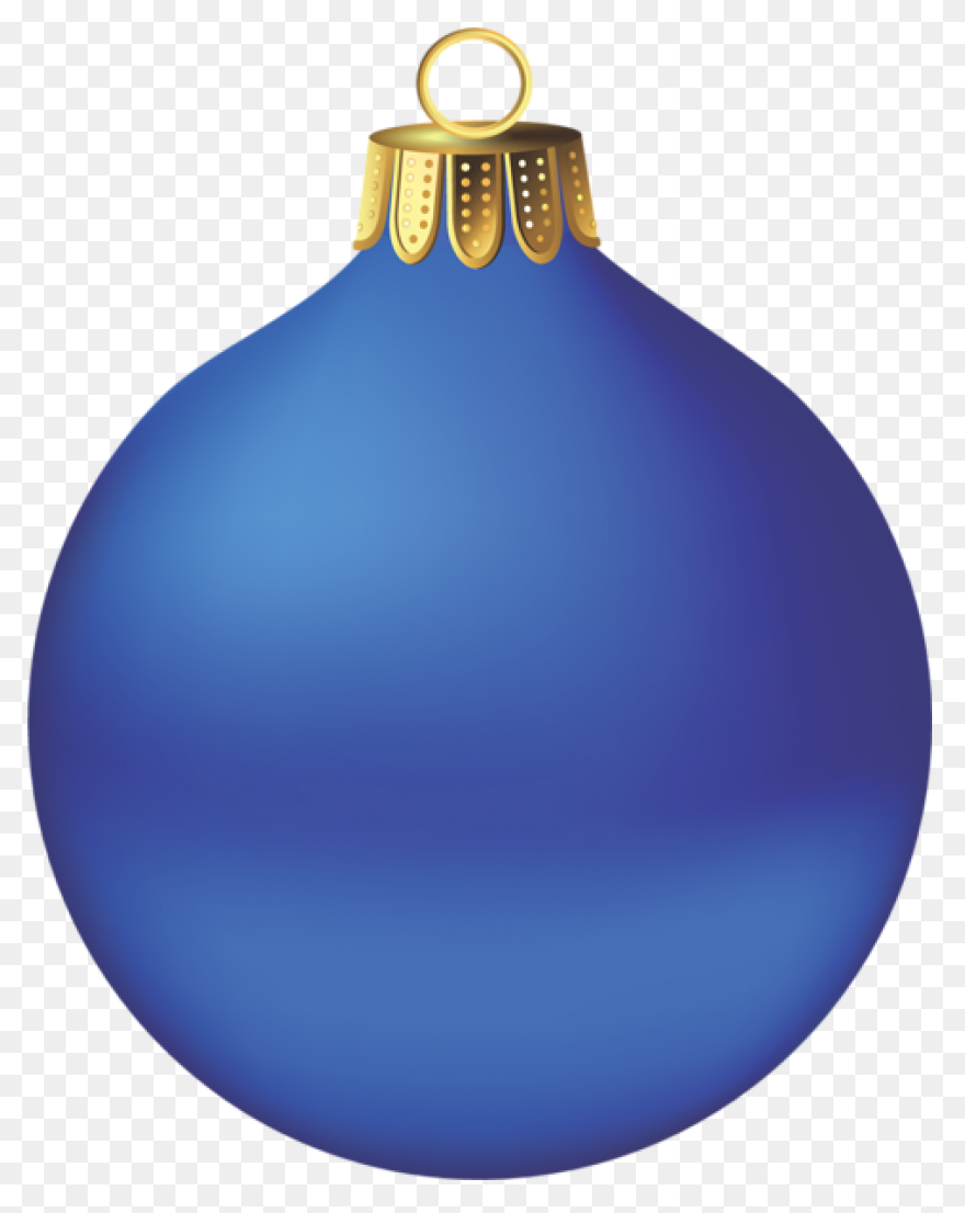  Christmas Blue Ornament Clipart - Christmas Ornament