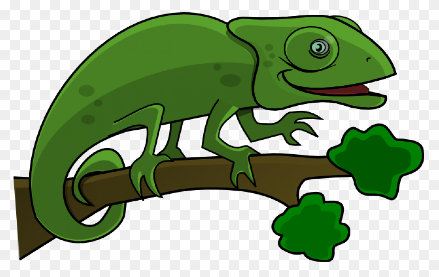 Chameleon Stickers - Free Animals S