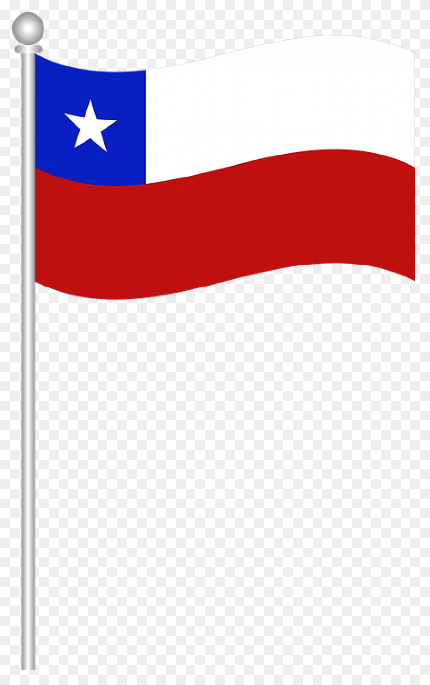 Flag Of Chile Free Vector - Chile
