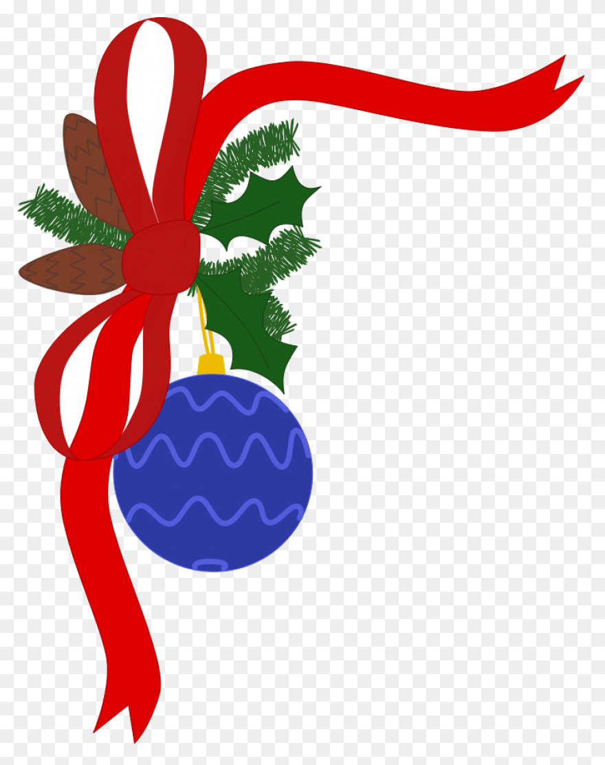 Free Corner Christmas Cliparts, Dow