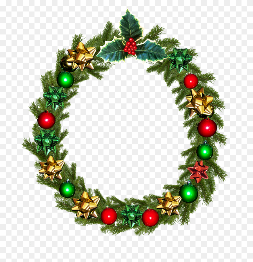 Christmas Wreath Png - Christmas Wreath