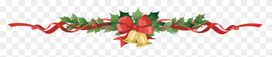 Christmas Garland Border Clip Art C