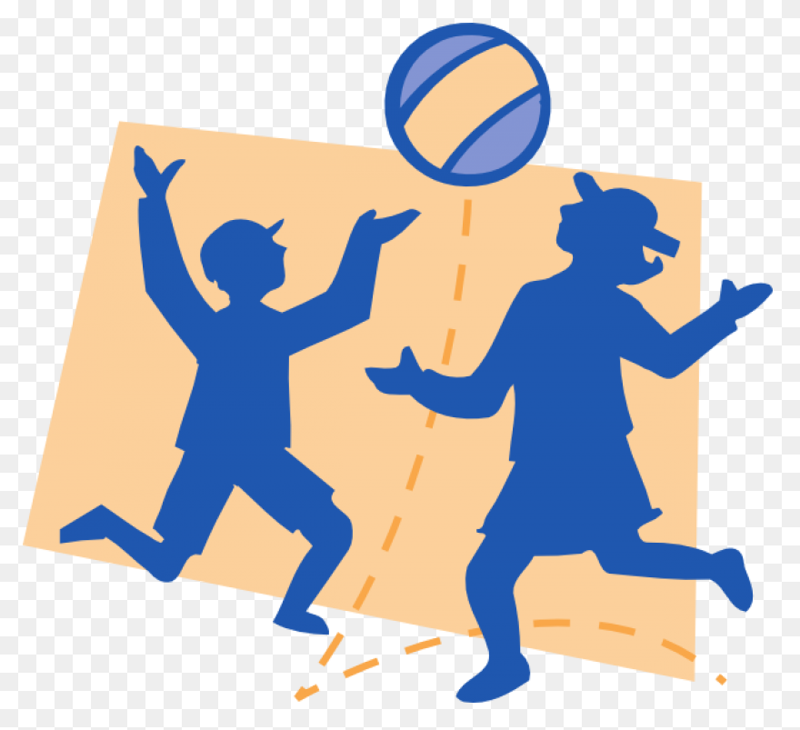 Free Children Playing Clipart, Down
